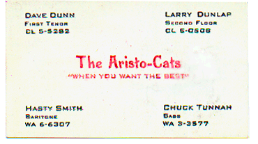Aristo-Cats 1958